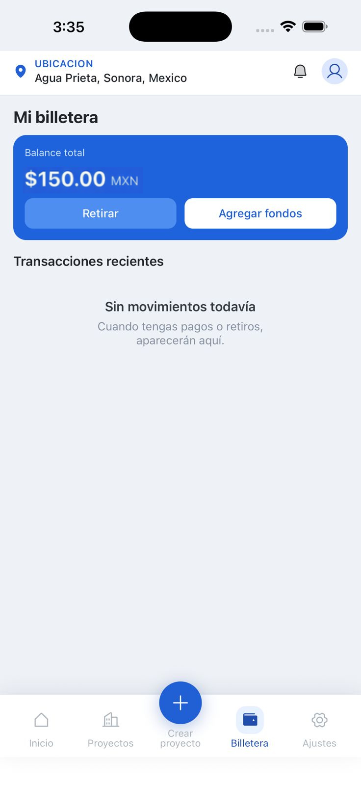 App screenshot